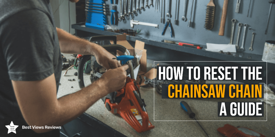 how to reset a chainsaw