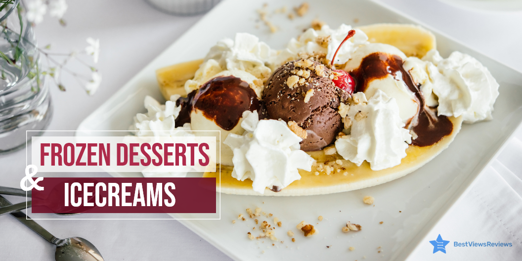 frozen desserts and ice creams