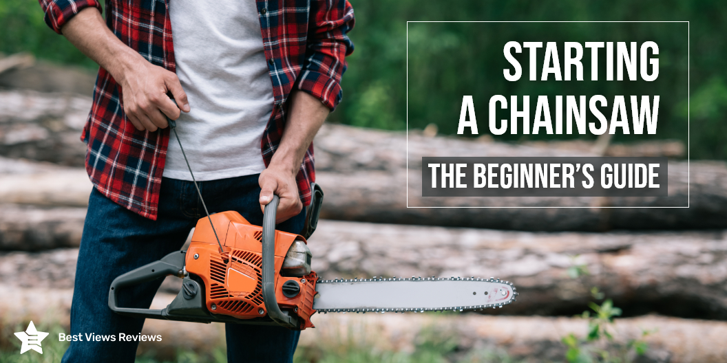 How to start a chainsaw