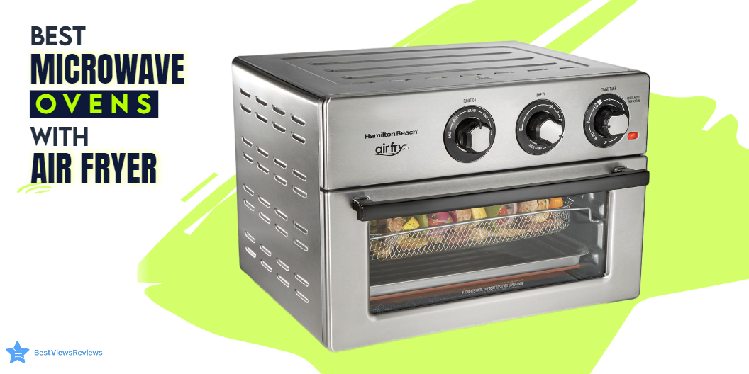 Microwave ovens with air fryer