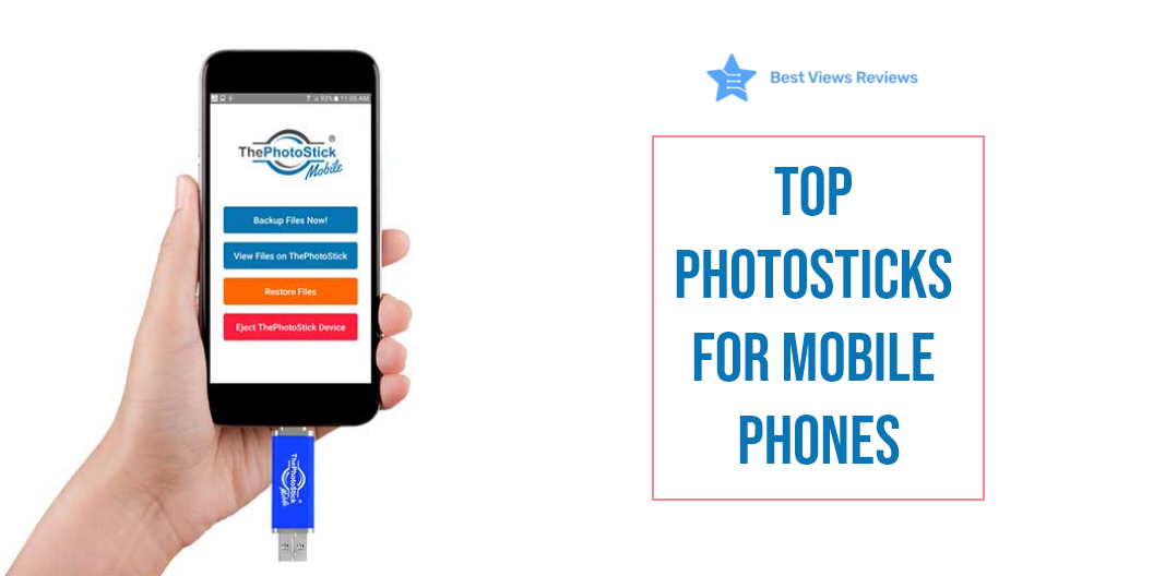 Photosticks for mobile phones