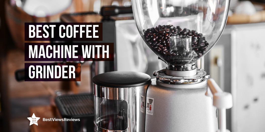 coffee machine with grinder