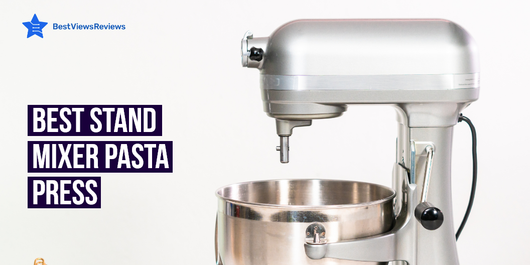 Stand mixer pasta press