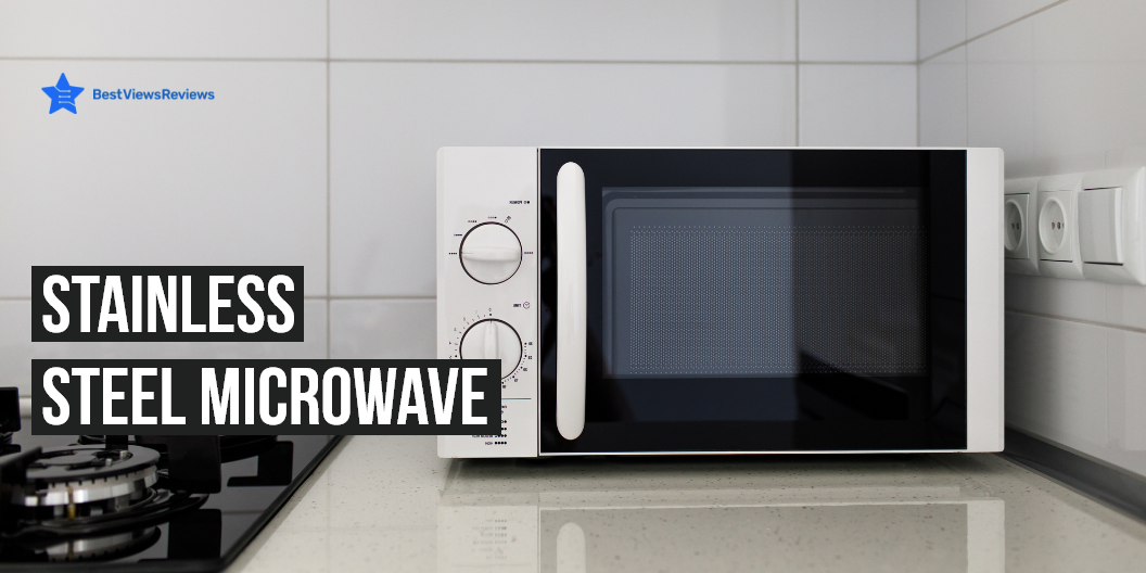 stainless steel microwave