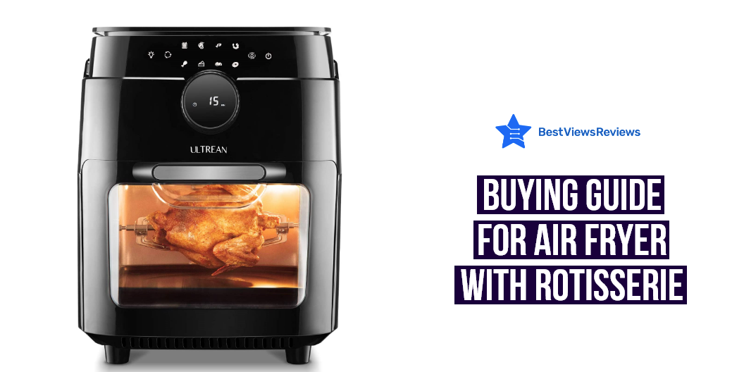 air fryer with rotisserie