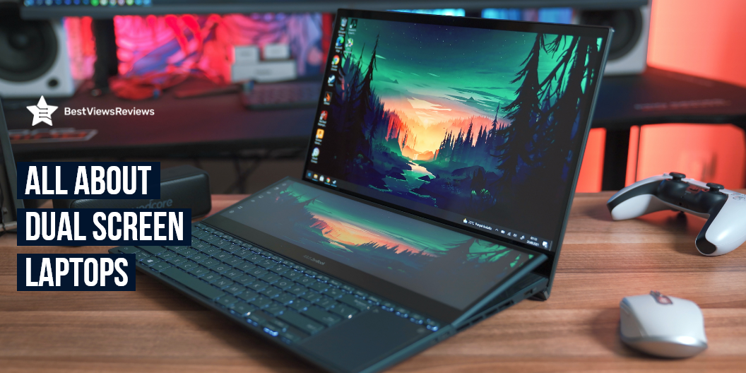 dual screen laptop
