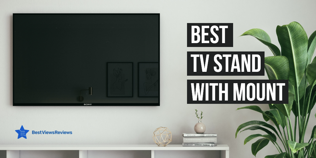 TV stand with mount