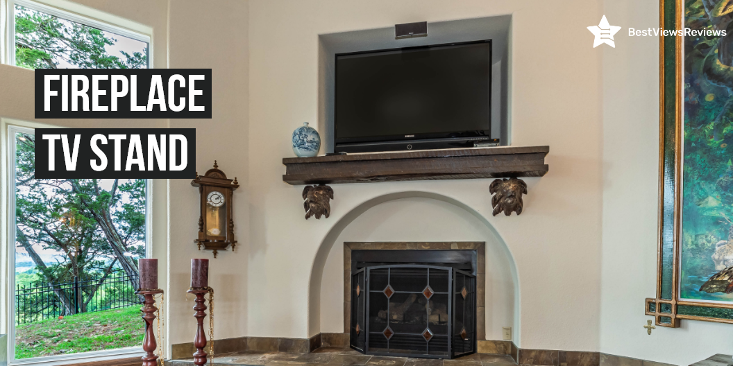 fireplace tv stand