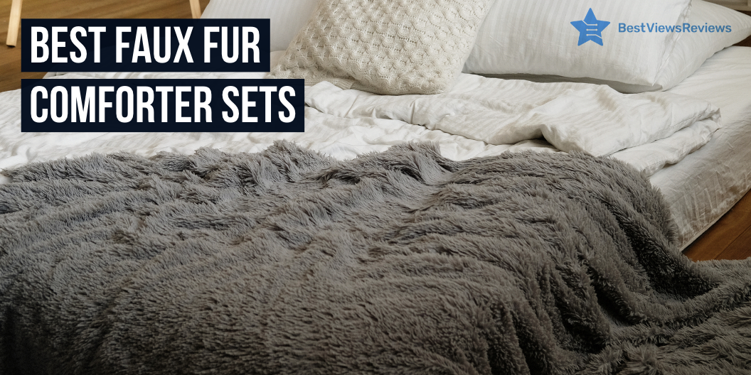 faux fur comforter set