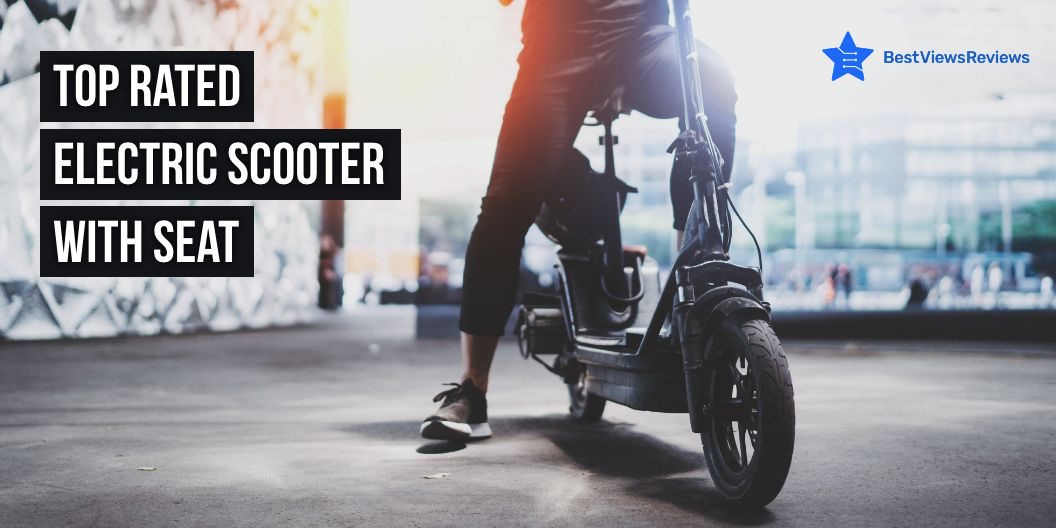 Electric scooter with seat