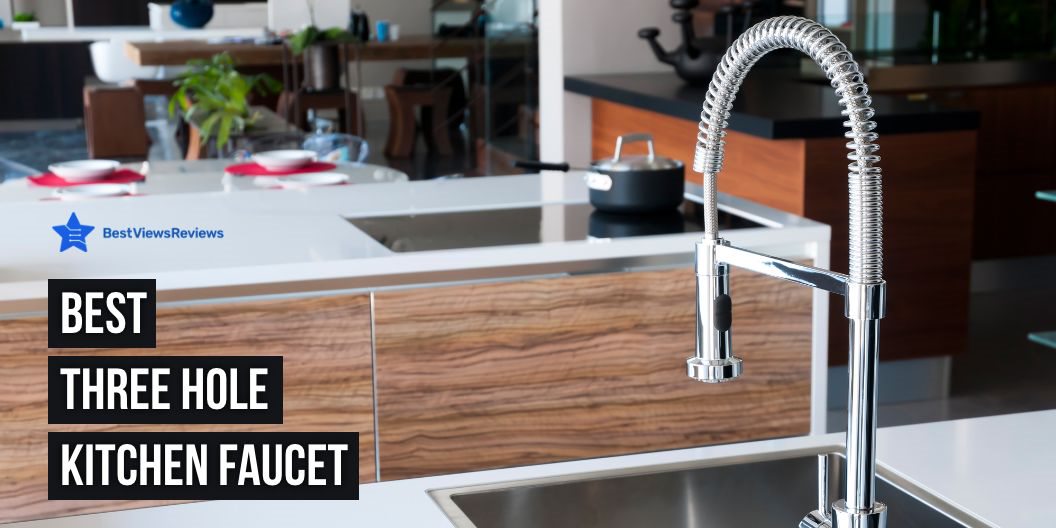 3 hole kitchen faucet