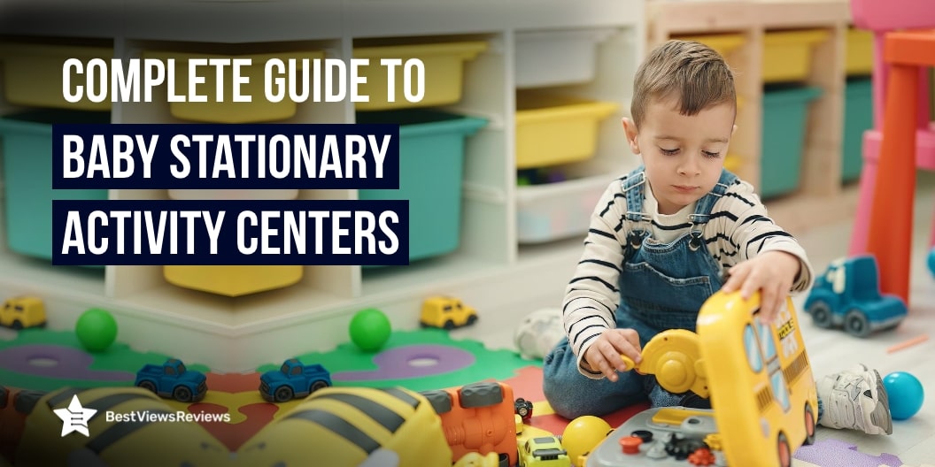 Baby stationary activity center